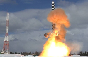 Первый полк ракет "Сармат" вступит на боевое дежурство в 2022 году 