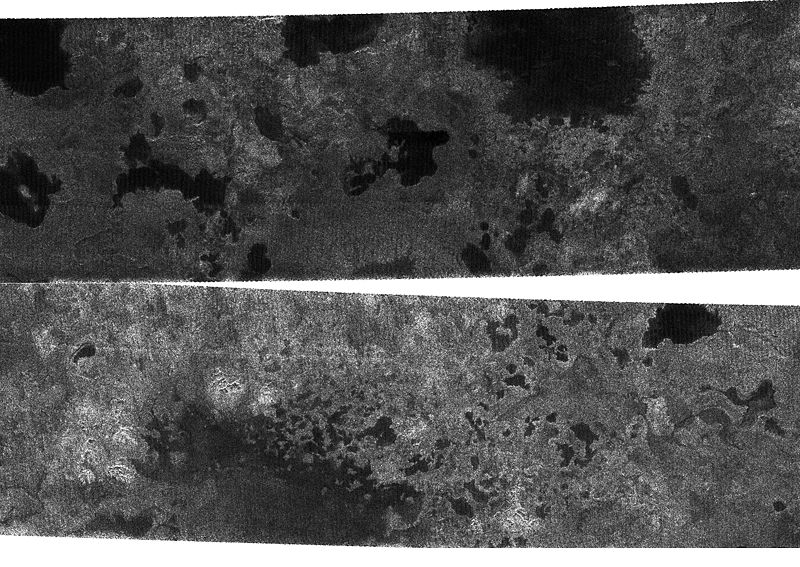 Озёра Титана. Фото © Википедия