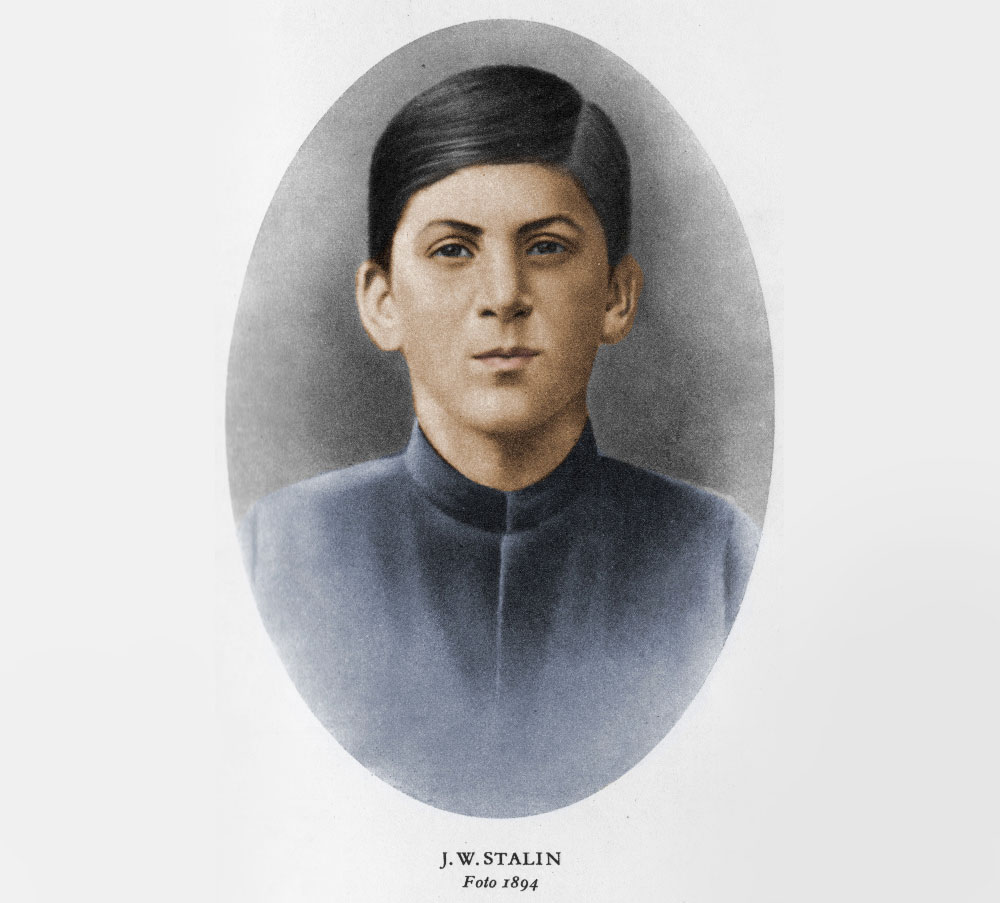 Ученик Горийского духовного училища И.В. Джугашвили. Фото © Wikipedia