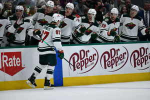 Шайба Капризова помогла "Миннесоте" победить "Детройт" в НХЛ