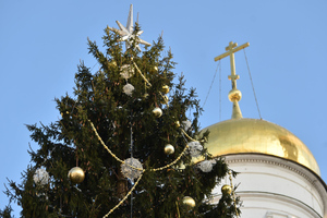 В Москве нарядили главную новогоднюю ёлку России