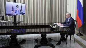 Песков допустил возможность ещё одного разговора Путина и Байдена до конца года
