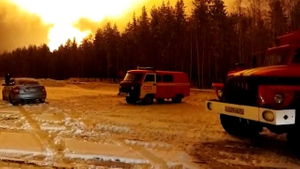 Стена огня: В Челябинской области произошёл крупный пожар на газопроводе