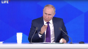 Пресс-конференция Путина продлилась 3 часа 56 минут