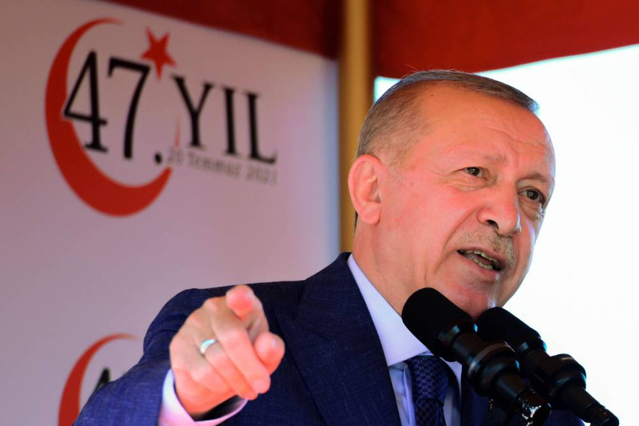 Президент Турции Реджеп Тайип Эрдоган © ТАСС / AP