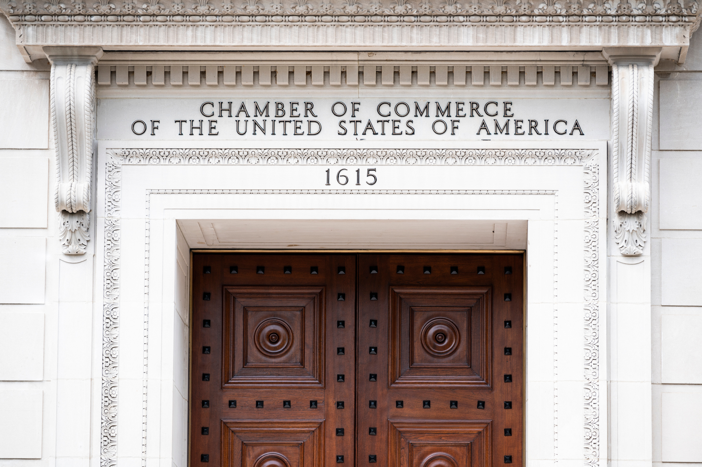 Торговая палата США в Вашингтоне. Фото © Getty Images / Bill Clark/CQ-Roll Call