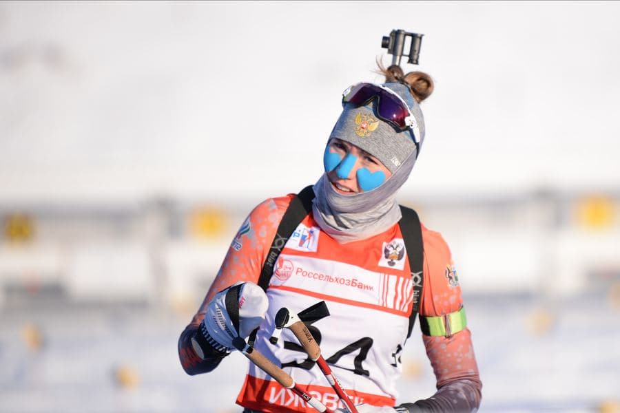 Биатлонистка Сливко выиграла вторую гонку подряд на "Ижевской винтовке"