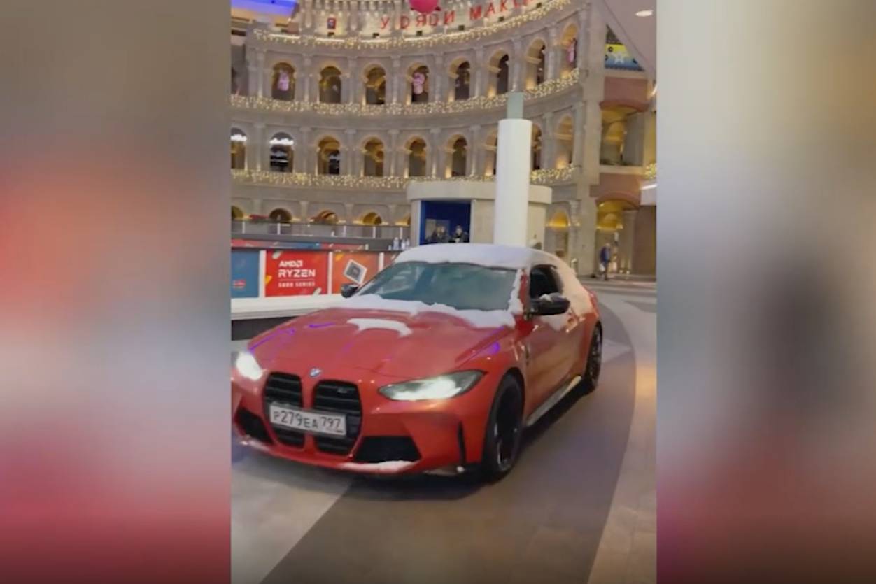 Прокуратура попросила суд удалить видео заезда блогера Литвина на BMW по ТЦ