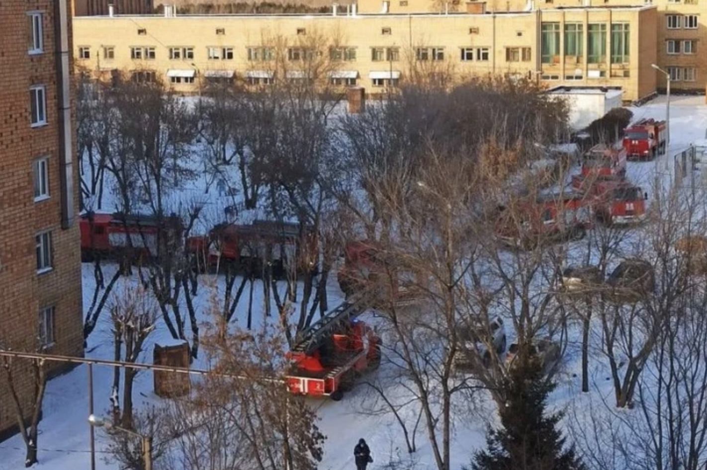 Стала известна возможная причина пожара в ковидной больнице в Красноярске