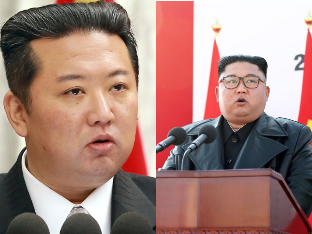 Ким Чен Ын в 2021-м и 2020-м. Коллаж © LIFE. Фото © KCNA, Getty Images / API / Gamma-Rapho