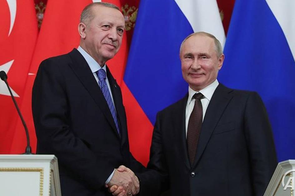Путин и Эрдоган обсудили Сирию, Ливию и Украину