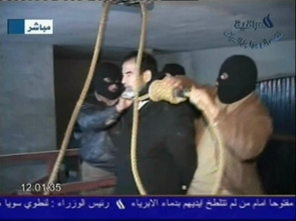 Бывшего президента Ирака казнили через повешение. Фото © Getty Images