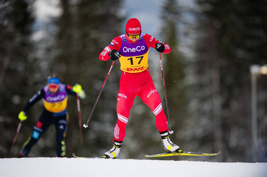 Российская лыжница Наталья Непряева. Фото © ТАСС / Marius Simensen / Bildbyran via ZUMA Press