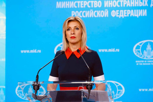 Захарова назвала примером вмешательства в дела Белоруссии новые санкции Запада