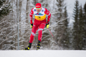 Мужская сборная России заняла второе место в эстафете на Кубке мира по лыжам