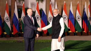 Путин заявил о намерении России развивать военное сотрудничество с Индией