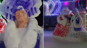 "Что-то пошло не так во время лепки": Скульптура Снегурочки из Якутии довела пользователей соцсетей до истерики