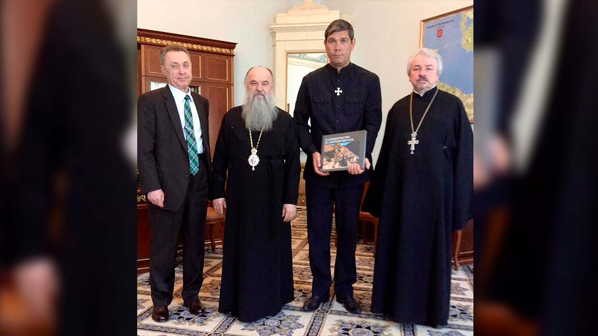Владимир Кулибаба (самый высокий). Фото © Санкт-Петербургская епархия Русской православной церкви (Московский патриархат)
