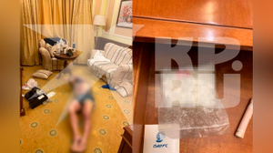 Появились фото из номера отеля, где нашли мёртвым сына экс-главы Хабаровского края Ишаева
