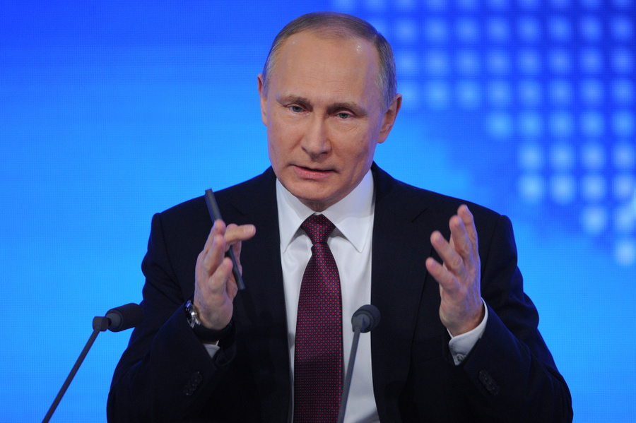 Президент РФ Владимир Путин. Фото © Агентство городских новостей "Москва" / Любимов Андрей