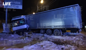 Последствия аварии, в которой погиб депутат Мособлдумы Эвклид Зафиров © LIFE