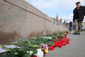 В Кремле переадресовали вопрос о мемориале памяти Немцова властям Москвы