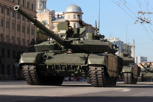 В России на вооружение поступили танки, способные объединяться в сеть