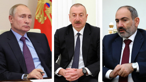 Путин поговорил с Алиевым и Пашиняном