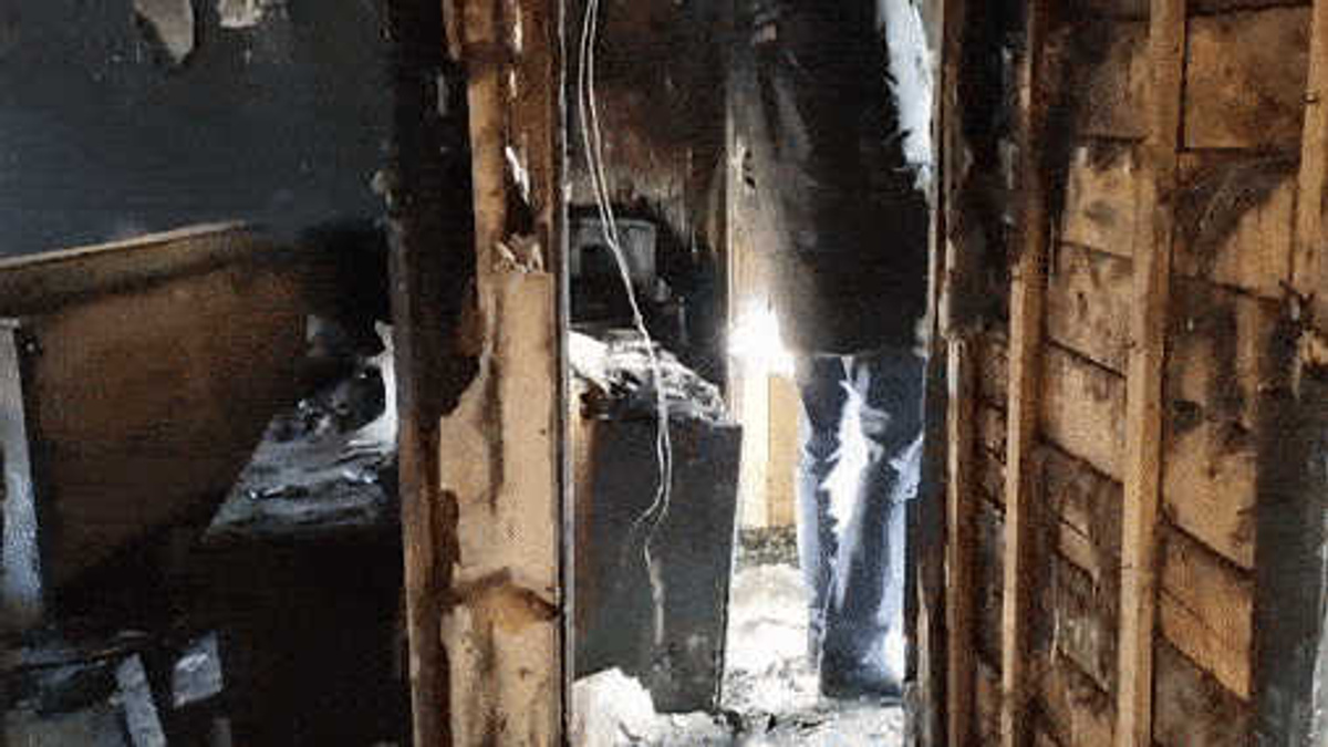 Квартира где умер человек. Сгорела квартира в Лефортово.