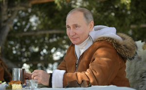 "И тут появился сердитый Джо на инвалидном скутере": Британцы оценили фото с отдыха Путина в тайге