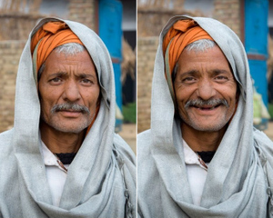 Фотограф попросил прохожих улыбнуться на камеру, и эти фото "до и после" точно поднимут настроение