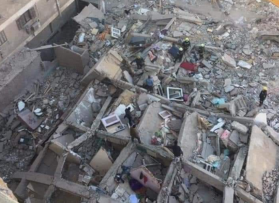 Под завалами рухнувшего в Египте дома нашли тела 18 человек