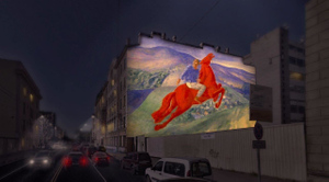 На фасады домов Петербурга спроецируют известные русские картины