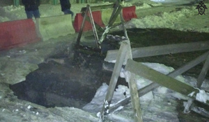Жительница Нижегородской области обварилась кипятком, провалившись в двухметровую яму