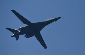 Американский стратегический бомбардировщик совершил тренировочный полёт над Литвой
