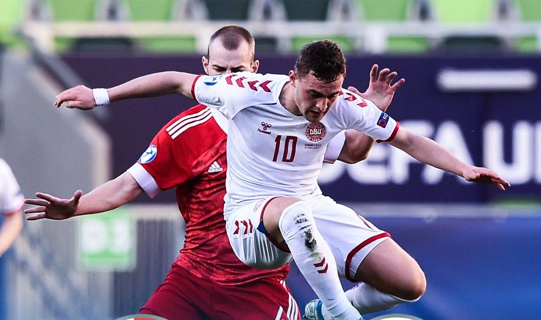Молодёжная сборная России вылетела с Евро-2021 после разгромного поражения Дании 