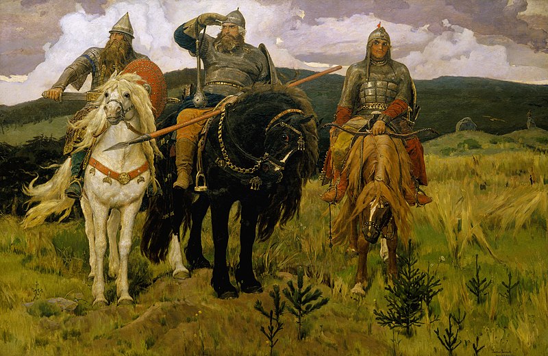 Картина Виктора Васнецова "Три богатыря". Фото © Wikipedia 