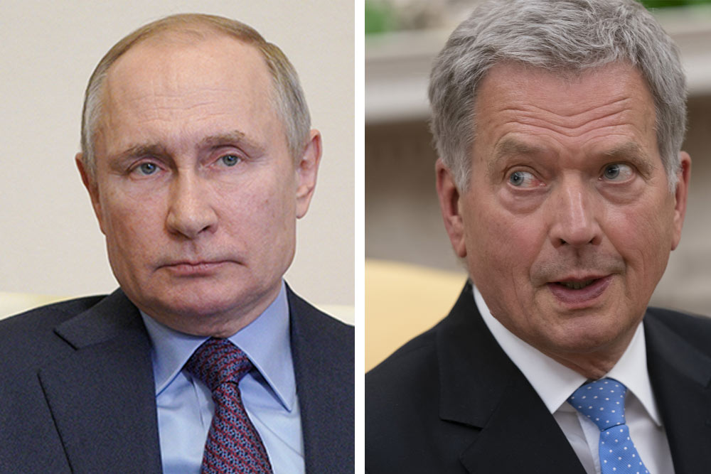 Путин обсудил с президентом Финляндии ситуацию в Крыму и на границе России и Украины