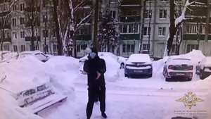 В Москве пенсионерка сбросила с балкона миллион рублей лжеполицейскому — видео