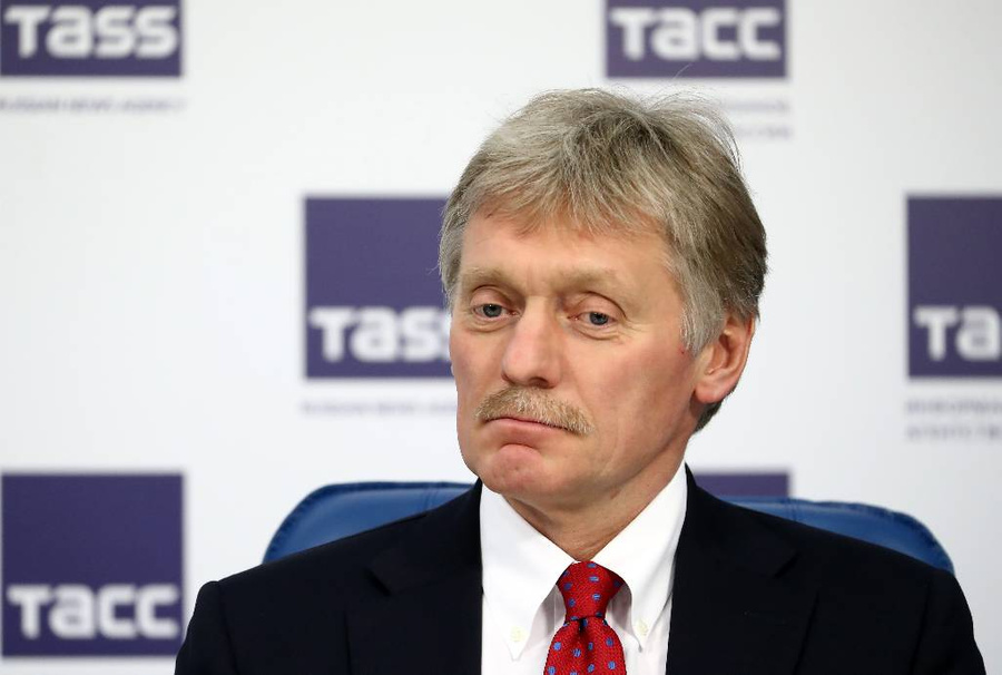 Дмитрий Песков. Фото © ТАСС / Антон Новодережкин
