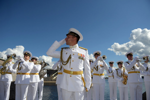 Глава военных музыкантов рассказал о подготовке Парада Победы в Санкт–Петербурге