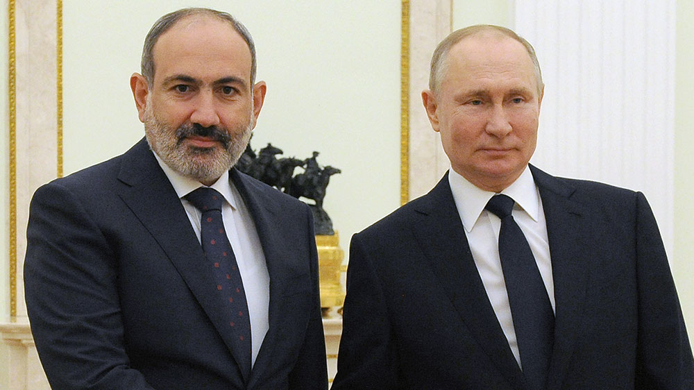 Путин и Пашинян по телефону обсудили Нагорный Карабах и двустороннее сотрудничество