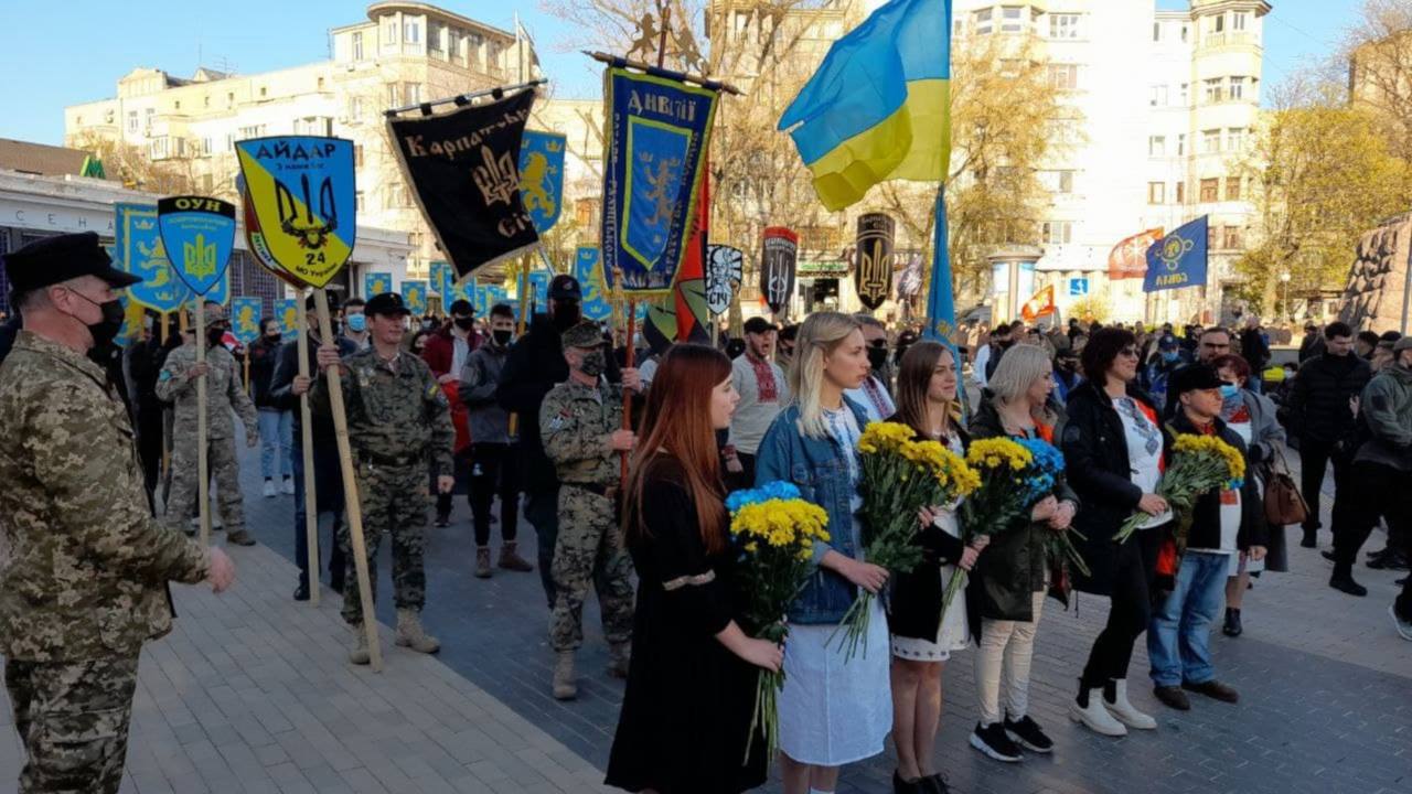 В Киеве почтили дивизию СС 