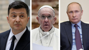 Папа римский не в курсе планов Зеленского о встрече с Путиным в Ватикане