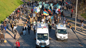 Спикер Рады назвал пропагандой нацизма марш в честь дивизии СС "Галичина" в Киеве