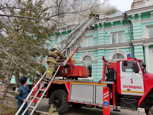 Власти рассказали о состоянии прооперированного во время пожара в кардиоцентре в Благовещенске 