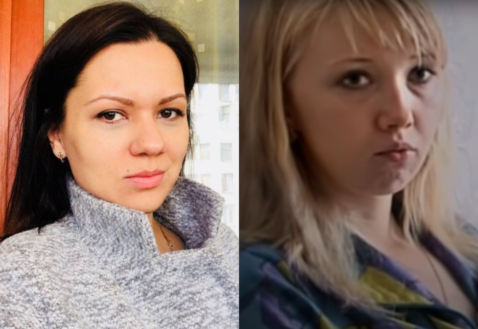 Екатерина Мартынова и Елена Самохина (справа). Скриншот © YouTube / Общественное телевидение, Соцсети
