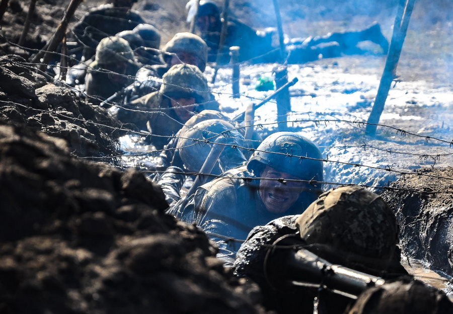 Украинские военные. Фото: © Міністерство оборони України
