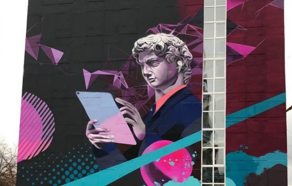 Viva Челябинск, viva Флоренция! Итальянского мэра восхитило российское граффити с Давидом Микеланджело — видео