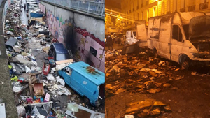 В Twitter показали, как сейчас выглядит Париж, и эти фото заваленной мусором столицы ужаснут любого